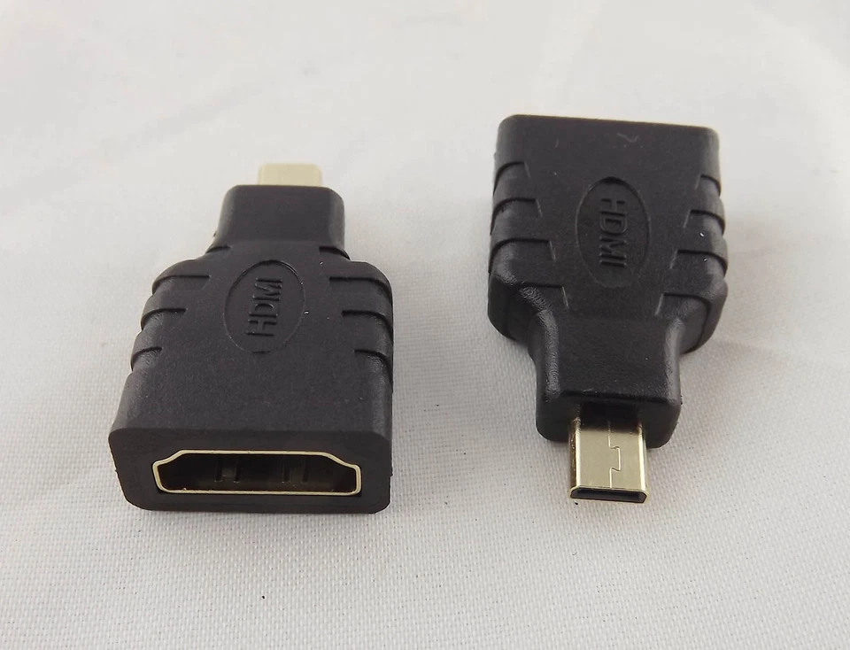 10x HDMI A Female To Micro HDMI D Male Adapter Converter Connector HDTV HTC EVO - Image 3 of 4