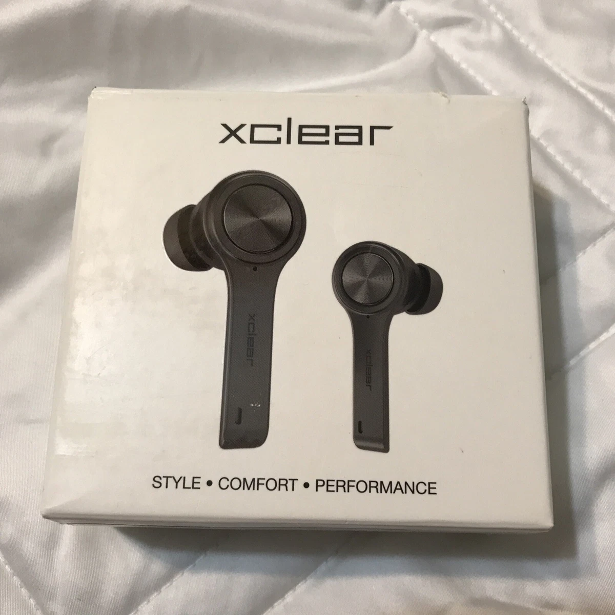 Xclear Wireless Earbuds with Immersive Sounds True 5.0 Bluetooth In-Ear Headphones