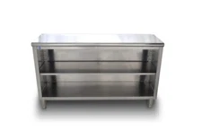 NSF Commercial Stainless Steel Food Prep& Work Table Cabinet for Kitchen 48"x14"