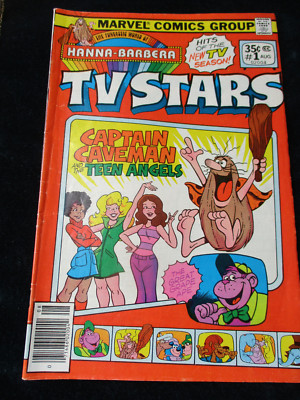 Vtg Marvel Comics Hanna-Barbera TV Stars #1 Comic Book 1978 Captain Caveman VGC