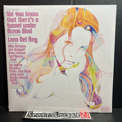 Lana Del Rey Did You Know That There's... Orange Vinyl Color Record Festival NEW