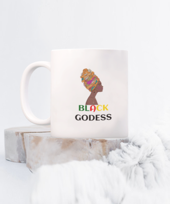 11oz gift mug black goddess African Queen Present - Black Women Empowerment  cup | eBay