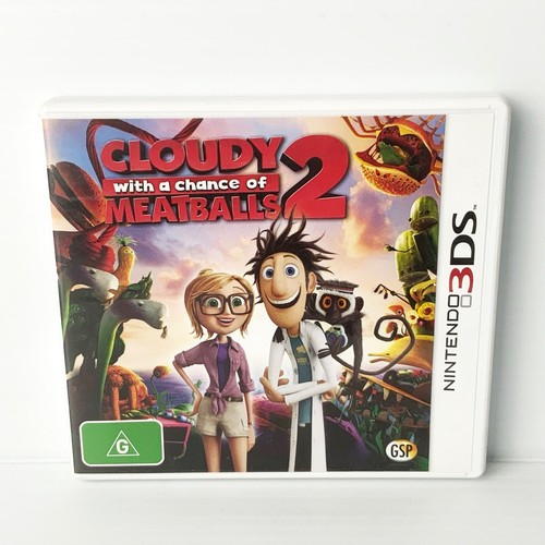 Cloudy With A Chance Of Meatballs 2 - Nintendo 3DS - Tested & Working