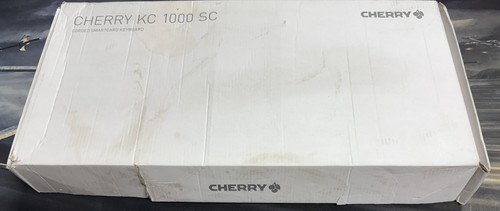 Cherry KC 1000 SC - TAA USB Keyboard - JKA0104EU2 Card Reader - Picture 4 of 4