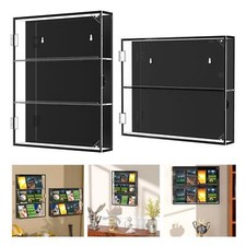 Baseball Card Display Cabinet Wall Cabinet Trading Cards Storage Wall Mount