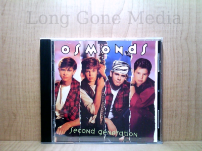 Second Generation by Osmond Boys (CD, 1992, Curb Records