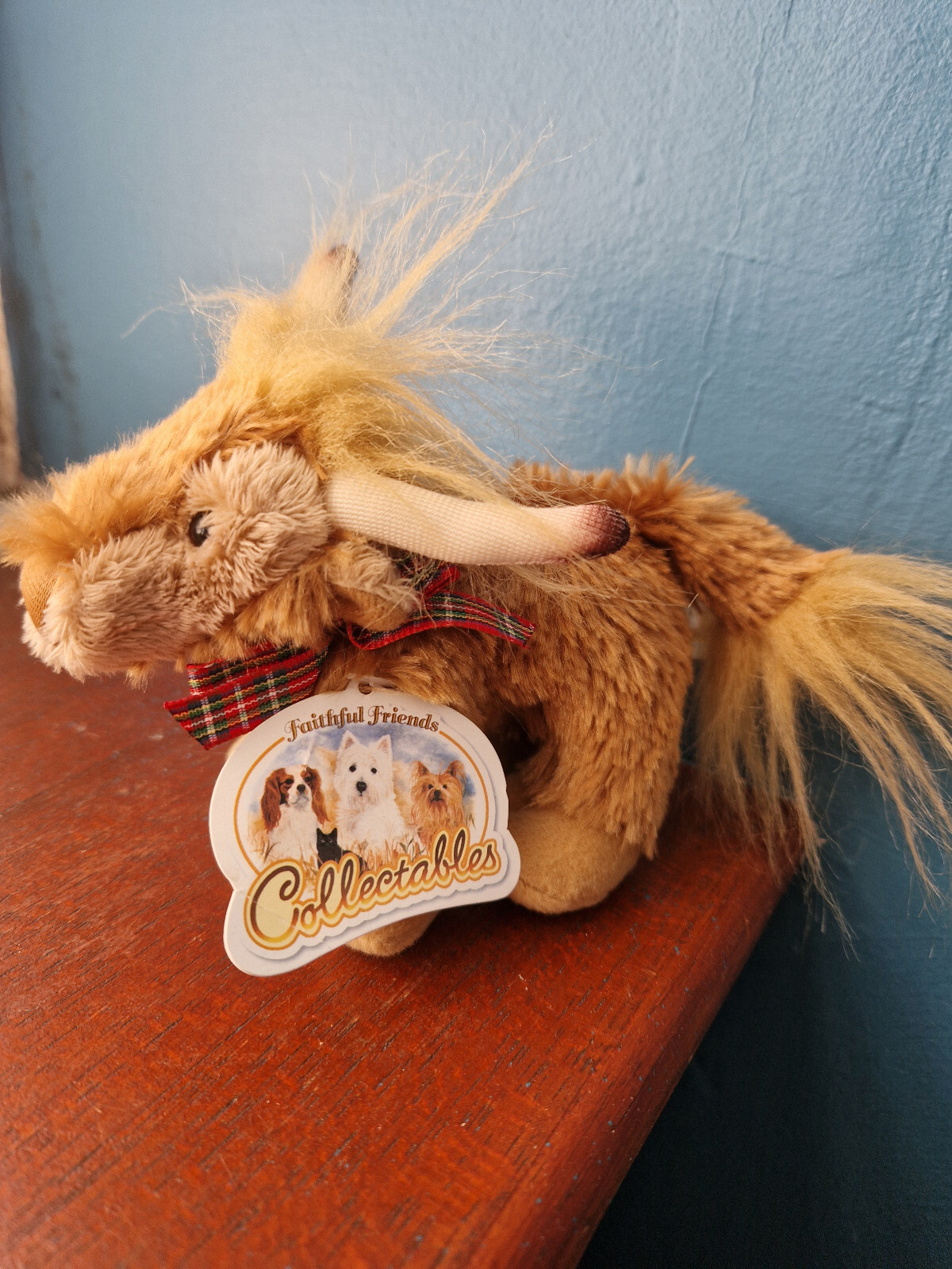 5"" Highland Cow teddy HIGHLAND COO soft toy plush cow toy cows teddies SCOTLAND