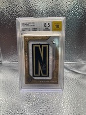 2008-09 Sp Game Used Team Marks Sidney Crosby Letter N 42/50 Autograph Bruins