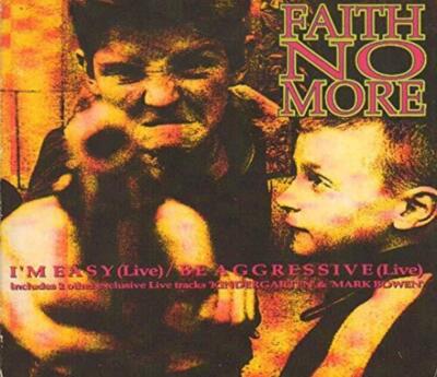 Faith No More - I'm easy/Be aggressive CD (1992) Audio Quality Guaranteed