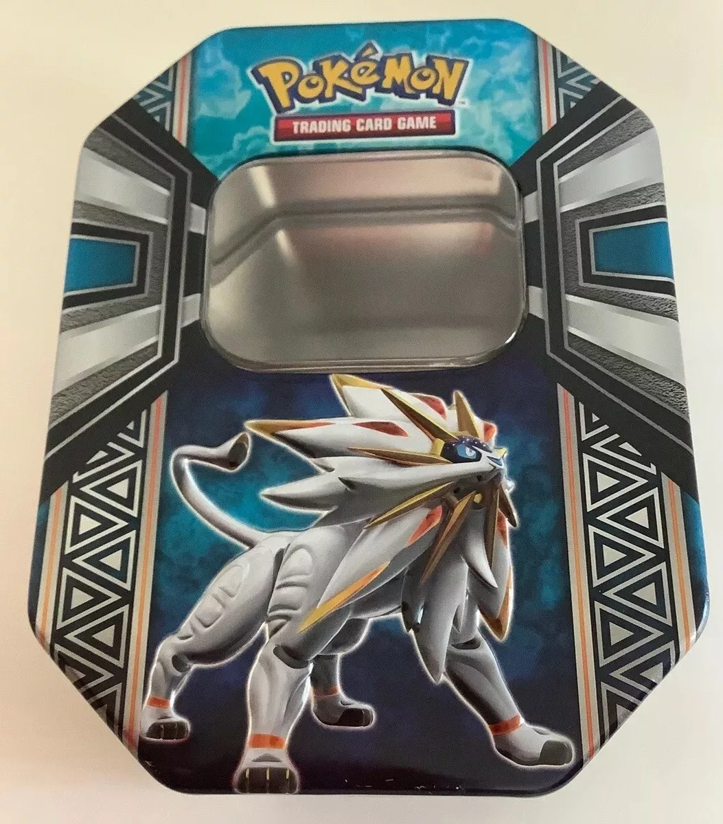  Pokemon TCG Legends of Alola Tin Card Game, Solgaleo