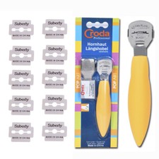 Pedicure Callous Callus Shaver Foot Hard Tough Skin Corn Remover Tool+10 Blades⇗