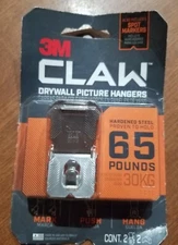 3M Claw Drywall Picture Hanger with Temporary Spot Marker, holds 65lbs,2 Hangers