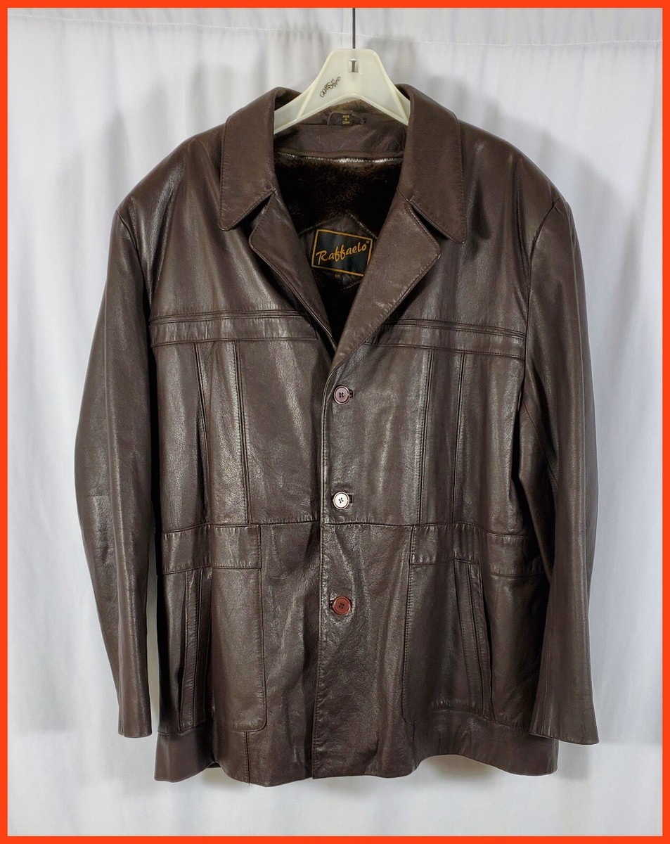 ジャケット・アウター ruffo short length Leather lib jacket Ruffo