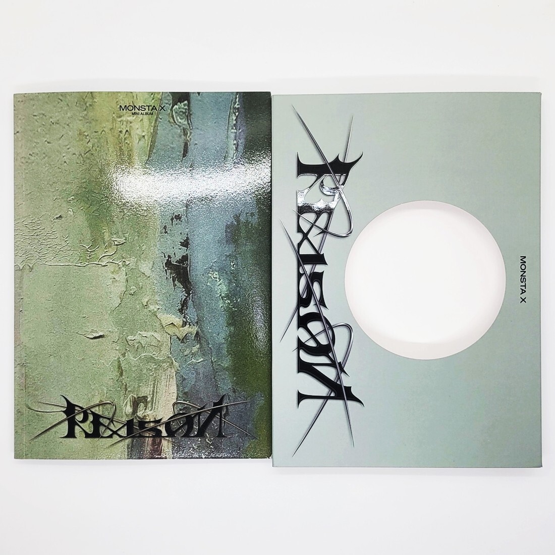 MONSTA X Reason 12th Mini Album Official Version 4 Sleeve Cover +
