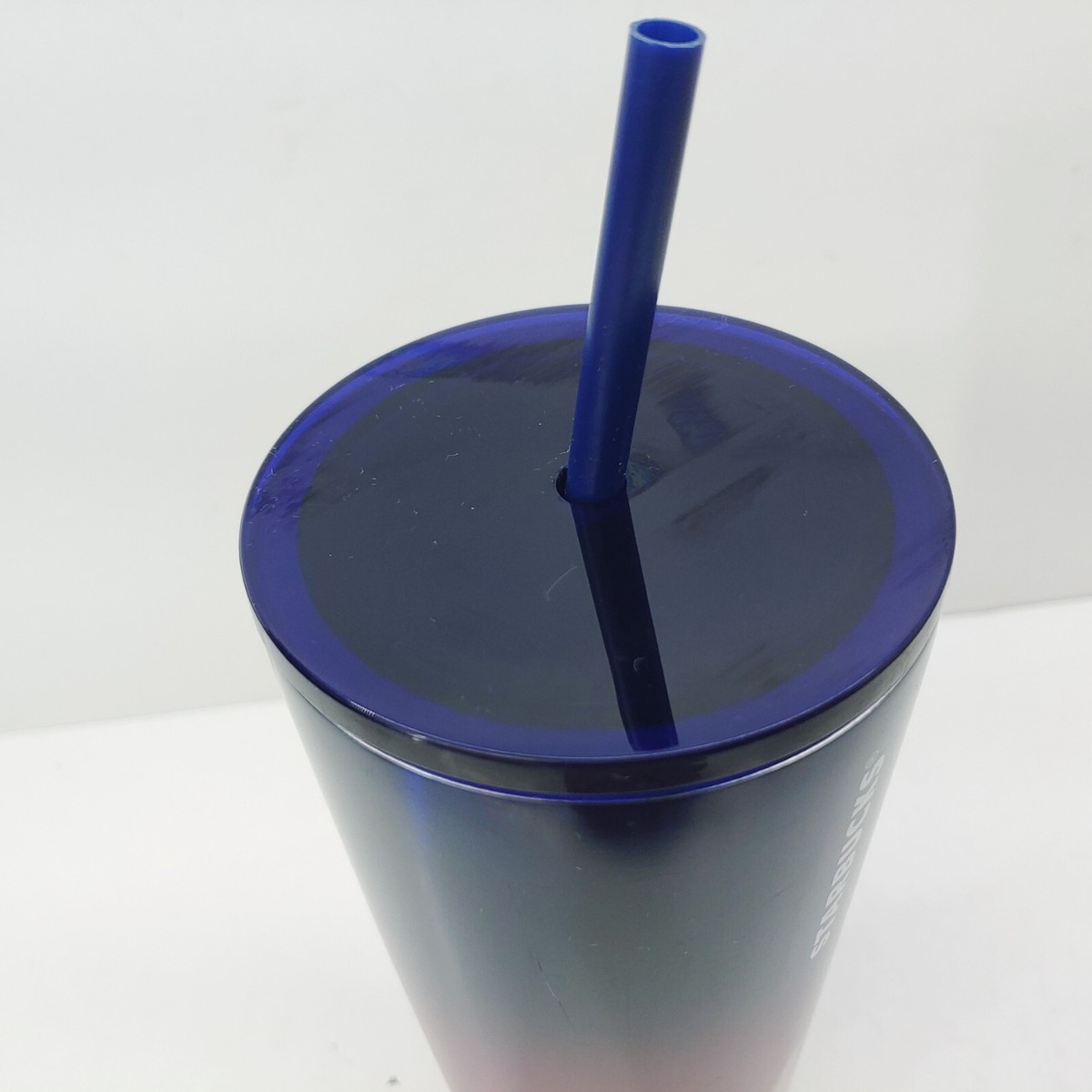 スタバリアン111です Starbucks 24 oz Orange Pink Blue Gradient Stainless Steel Tumbler