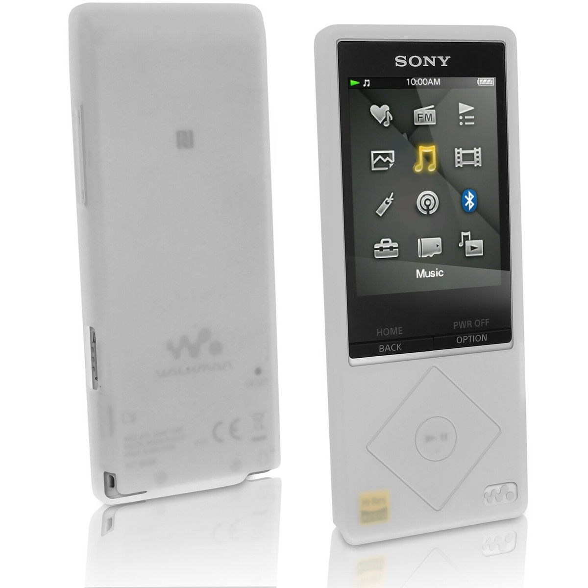 Clear Silicone Gel Skin Case for Sony Walkman NW-A25 NW-A27 Rubber 