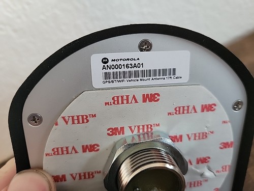 Motorola AN000163A01 GPS BT WIFI Uchwyt samochodowy Antena dachowa 17FT NOS w pudełku - Zdjęcie 4 z 5
