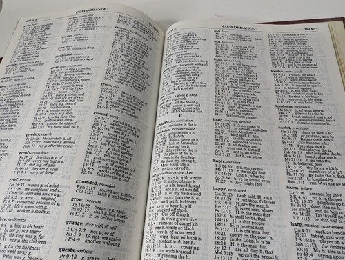 Bibel KJV Riesendruck Referenzen Konkordanz Roter Brief Ausgabe Nelson - Bild 15 von 20