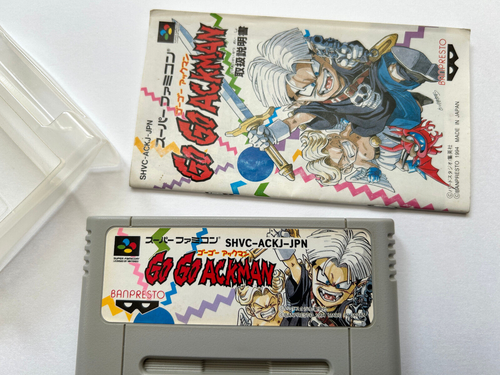 Go Go Ackman 1 Super Famicom SFC SNES Japan 3/24/25 - Picture 23 of 24