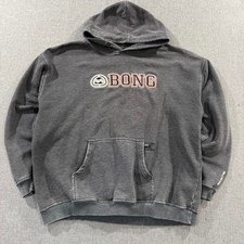 Vintage Y2K Billabong Hoodie Surf Skate Gray Mens XL
