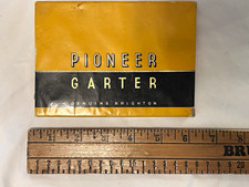 Pioneer 1930s Men s Gray Elastic Sock Garters Set w/ Box MPN 203/471