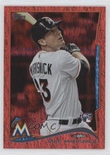 2014 Topps Red Hot Foil Jake Marisnick #45 0d3m