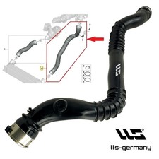 Ladeluftleitung für BMW 3er E93 Cabriolet 320d 11617797483 Turbo Schlauch Neu
