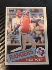 1985 Topps - Ned Yost #777 Texas Rangers 