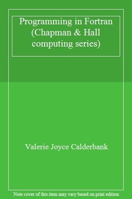 Programmierung in Fortran (Chapman & Hall Computing Serie), Galerie