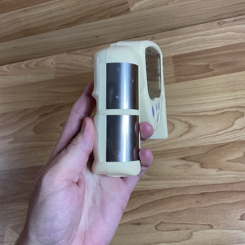 Monitor de pérdida de grasa Omron HBF-306 blanco probador de IMC analizador de grasa corporal probado funciona Foto 3 de 4