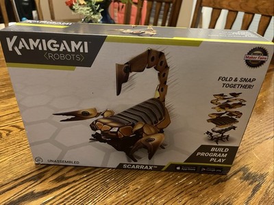 Kamigami Robots- Scarrax Robot Scorpion Programmable Robot Play Toy