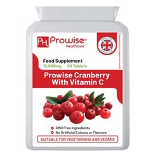Prowise Cranberry Juice with Vitamin C &ndash; 250ml, Refreshing & Immune Support