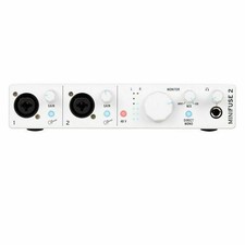 Arturia MiniFuse 2 2x2 USB Audio & MIDI Interface (white)