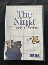 The Ninja (Sega Master System, SMS) Complete CIB, FREE SHIP