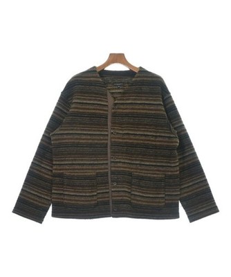 Engineered Garments Cardigans BrownxBlack(Patterned) M 2200597465017