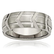 Titanium 8mm Wedding Ring