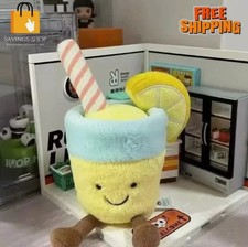 Jellycat Amuseables Lemonade Plush Rare Food Collection 2025 Summer Drink USA