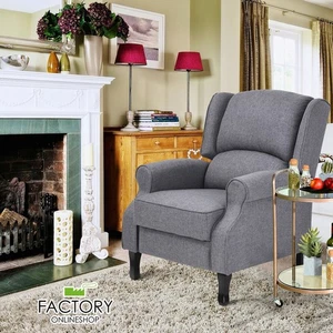 Fauteuil Accent Accent Manuel Fauteuil inclinable Canapé Couch Lounder Pied de repose-pied