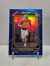 2023 Prizm Draft Trenton Simpson RC Blue 102/199 Clemson #178    PWE