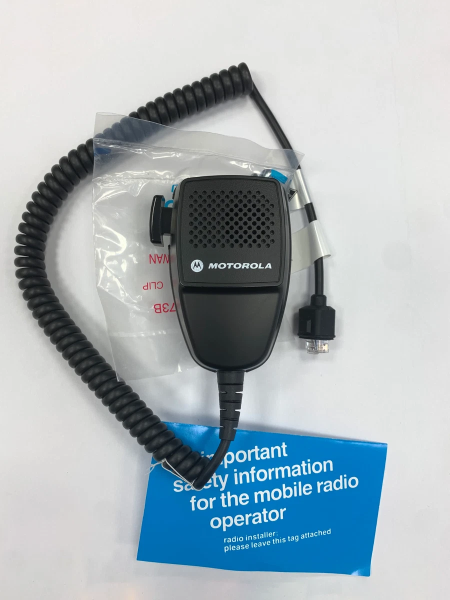 Motorola PMMN4049 - Micrófono de seguridad pública IP57 - Tecnitrán