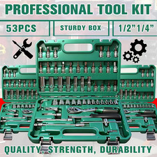53pcs Tool Setimpact Socket Set With 38 Drive