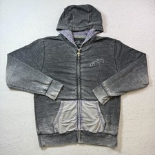 Vintage Jeff Hardy TNA WWF WWE Zip Up Hoodie Cross The Hardy Boyz Size Medium
