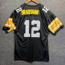 Vintage TERRY BRADSHAW Jersey Mitchell & Ness Throwback 1975 Football Mens Sz 56