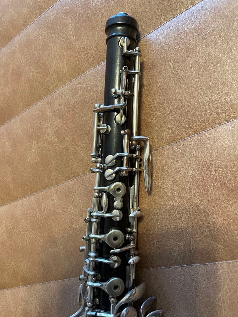 HANS KREUL Oboe Semi Auto Full Conservatory Grenadilla Wood Silver