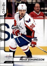 2017-18 O-Pee-Chee #374 Marcus Johansson - HKY