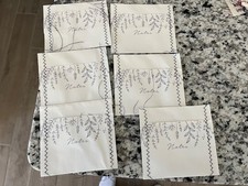 Six Hand made junk journal pockets