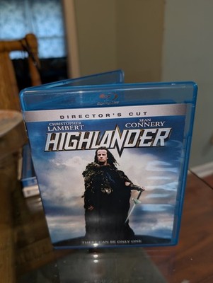Highlander: Director's Cut (1986) Blu-ray Disc Sean Connery Christopher Lambert 
