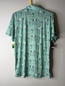 NWT Tipsy Elves Zero Gravity Golf Polo Shirt Astronaut Saturn Men&rsquo;s Large L New