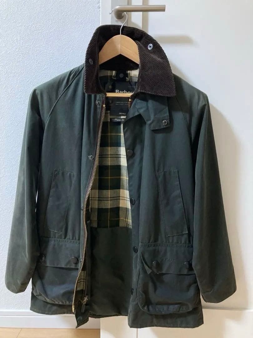 た*う様 00s Barbour A320 BEDALE BARBOUR A320 Bedale Jacket zip color olive size 36 fashion outer