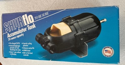Shurflo Accumulator Tank - Precharged- Max Pressure 125 psi Model 181-203